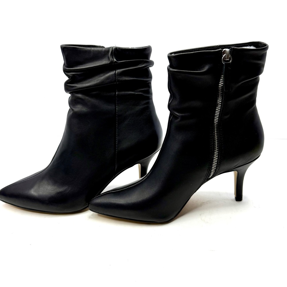 Bella Vita Danielle Black Women's Leather Booties Size 9M NWT AND BOX